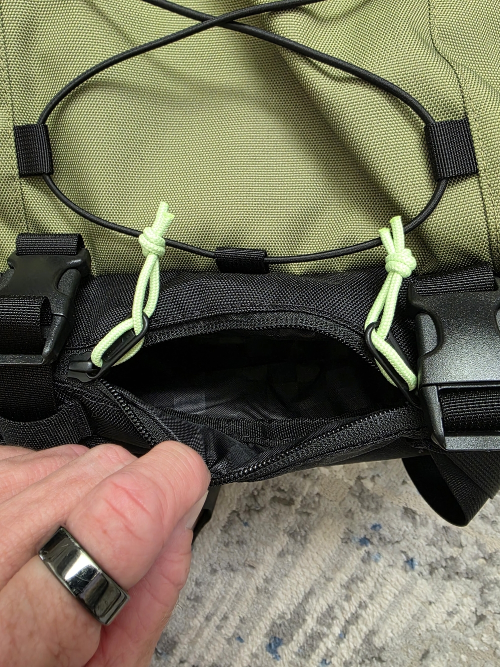 Vans Olive Green & Black - MTE BREAKOUT BACKPACK - Picture 7 of 8